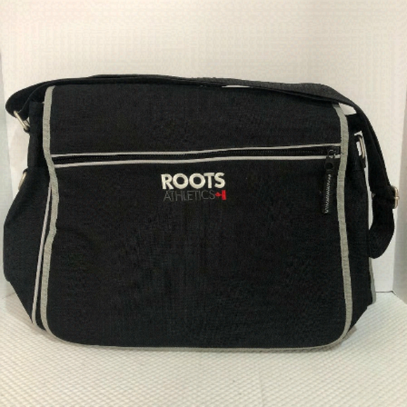 Nwot Roots Athletic Laptop/Messenger Bag Unisex - Picture 1 of 14